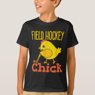 T-shirt Hockey sur gazon Chick - Femme Mignonne Joueuse de