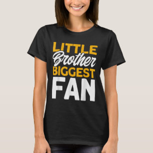 T-shirt Hockey sur gazon Petit frère plus grand fan _3