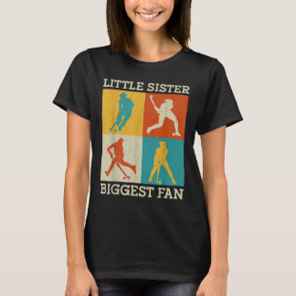 T-shirt Hockey sur gazon Petite sœur plus grande fan