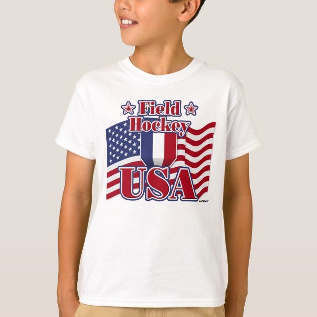 T-shirt Hockey sur gazon USA (Devant)