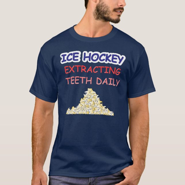 T-SHIRT HOCKEY SUR GLACE (Devant)