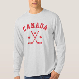 T-Shirt Hockey sur Glace Canada