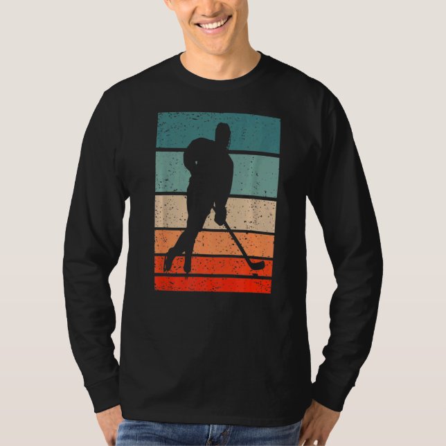 T-shirt Hockey Sur Glace cool Pour Hommes Joueuses De Hock (Devant)