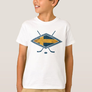 T-shirt Hockey sur glace de Sverige de Suédois