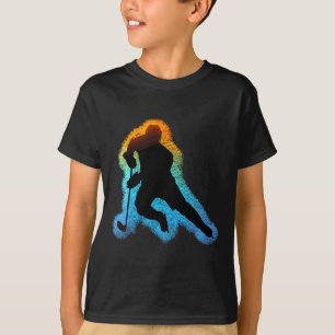 T-shirt Hockey sur glace hommes enfants jeunesse cadeau po