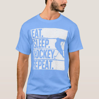 T-shirt Hockey sur glace mignon pour hommes femmes amateur