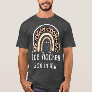 T-shirt hockey sur glace Son en droit cadeau de hockey sur