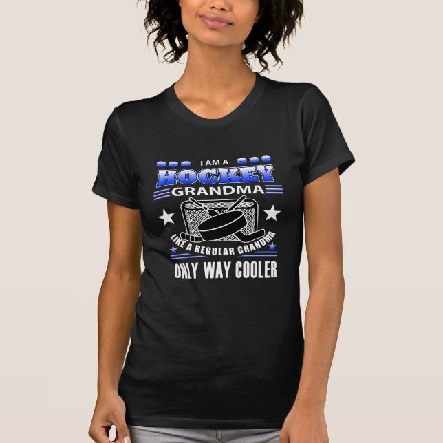 T-SHIRT HOCKEYGRANDMA (Devant)
