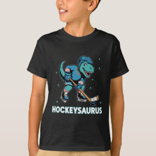 T-shirt Hockeysaurus Drôle Dinosaure Trex Hockey Enfants H