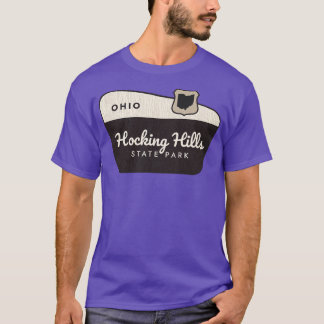 T-shirt Hocking Hills State Park Ohio Affiche de bienvenue