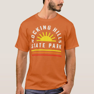 T-shirt Hocking Hills State Park Ohio Retro Vintage Sunshi