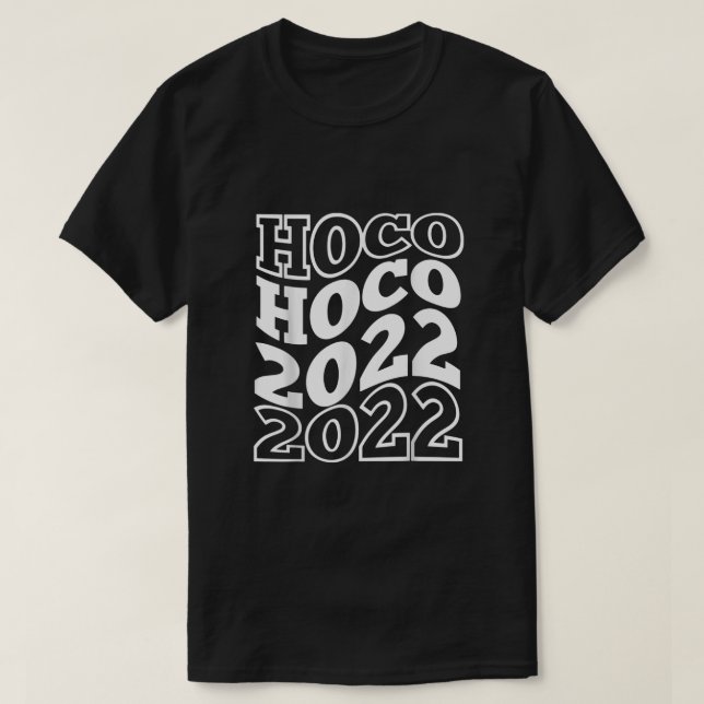 T-shirt Hoco 2022 Homecoming Funny Football Jour Schoo (Design devant)