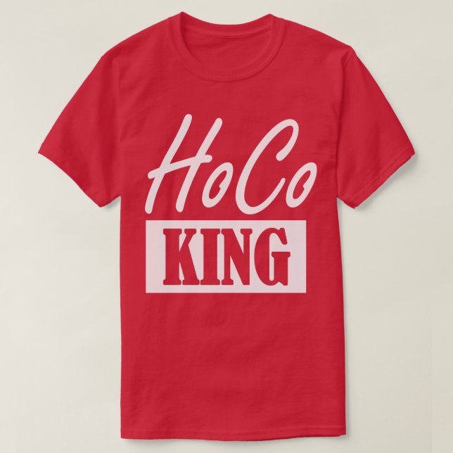 T-shirt HoCo king danse à la maison (Design devant)