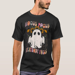 T-shirt Hocus Pocus Tout le monde Focus Enseignant Citroui