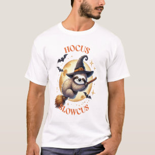 T-shirt Hocus Slowcus Sorcière Paresseuse