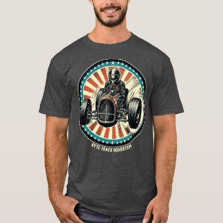 T-shirt Hod Rod Racing Comic Style