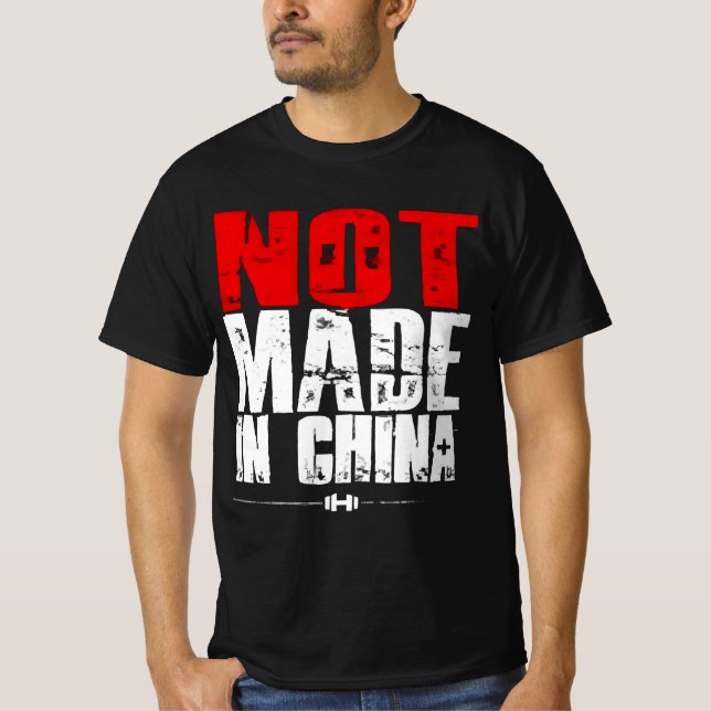 T-shirt hodgetwins non fabriqués en chine (Devant)