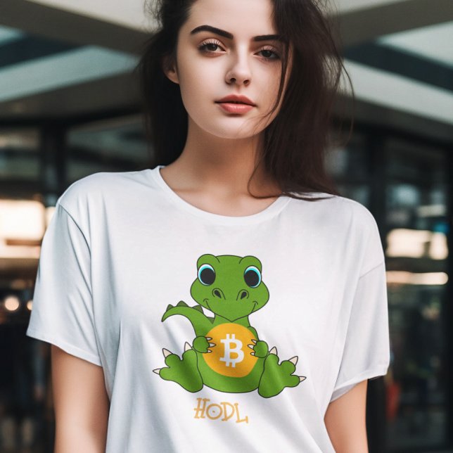 T-shirt HODL bitcoin drôle tee pour petit ami, cadeau pour (Créateur téléchargé)