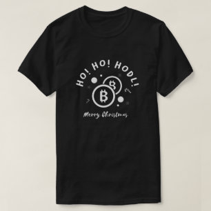 T-shirt Hodl Ho Ho - Bitcoin Père Noël Crypto Christmas