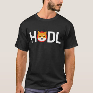 T-shirt Hodl Shiba Inu Pièce Cryptomonnaie Hodler