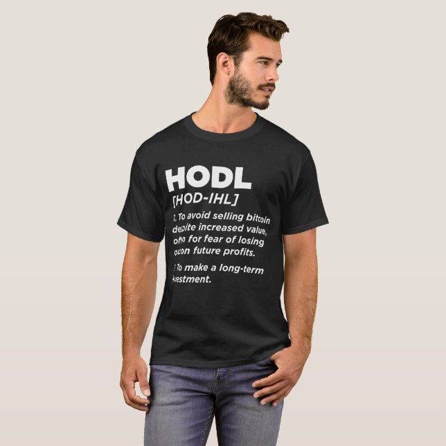 T-shirt Hodl Signifiant Tee (Devant entier)