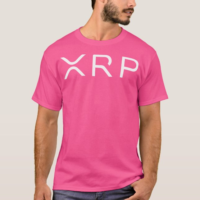 T-shirt Hodler Du Portefeuille De Cryptomonnaie Xrp Coin (Devant)