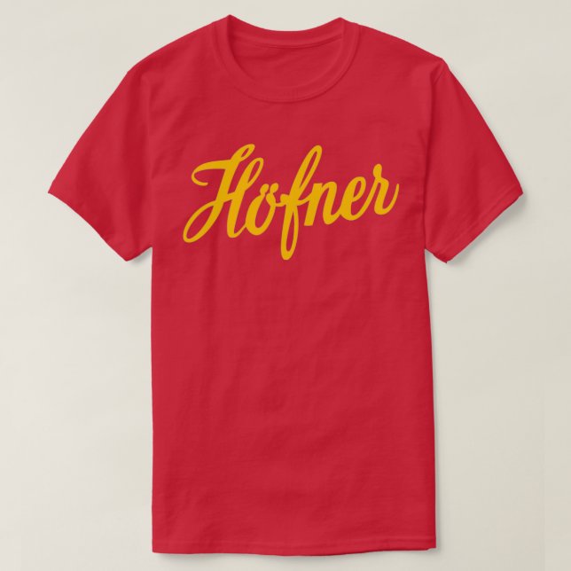 T-shirt Hofner 1 (Design devant)