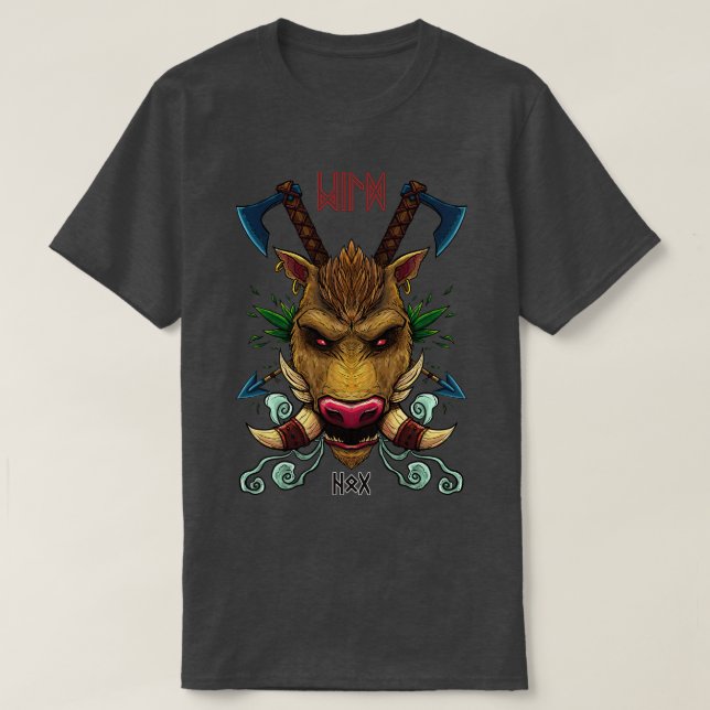 T-shirt Hog sauvage (Design devant)