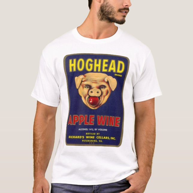 T-shirt Hoghead Apple Wine (Devant)