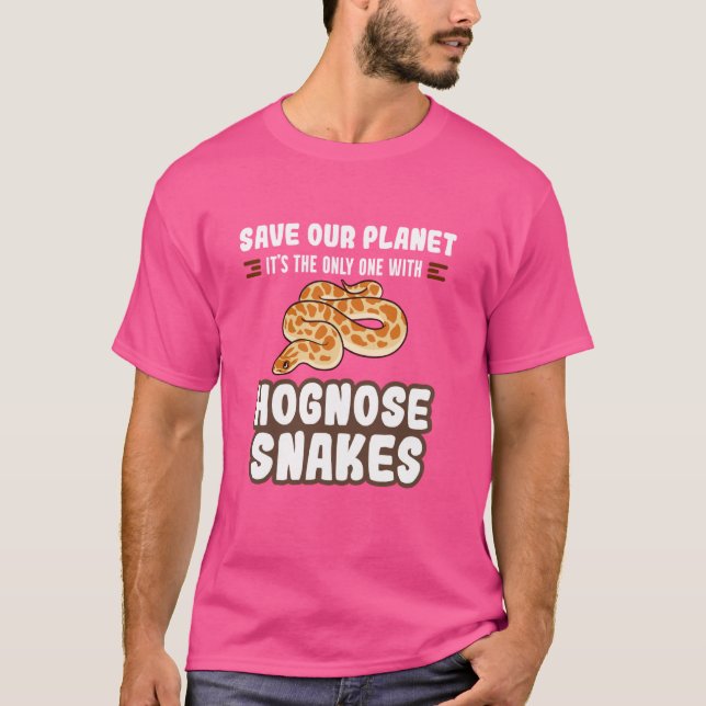T-shirt Hognose Snake Funny Animaux mignons Animaux (Devant)