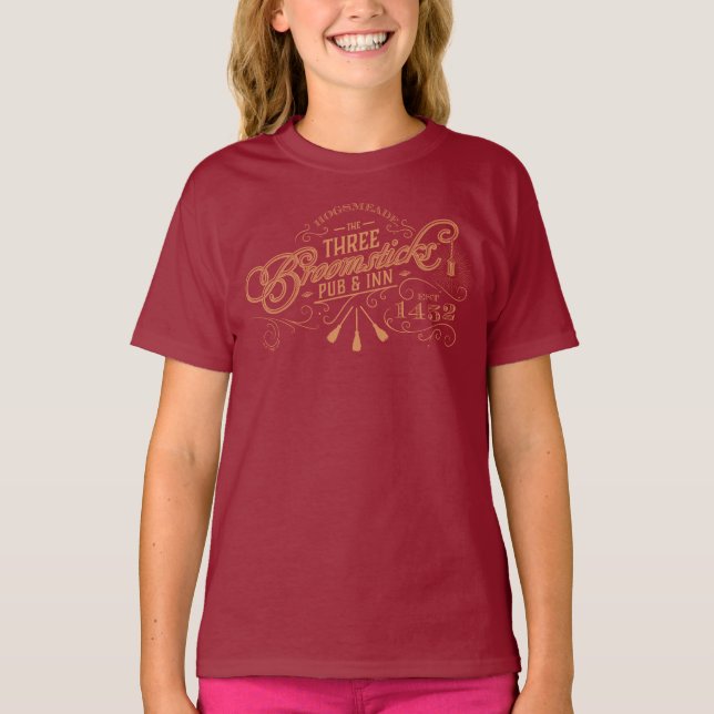 T-shirt HOGSMEADE™ THE THREE BROOMSTICKS™ Pub & Auberge (Devant)
