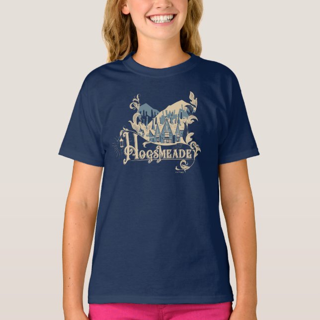 T-shirt HOGSMEADE™ Vintage Village Graphic (Devant)