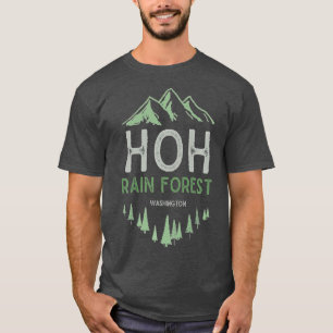 T-shirt Hoh Rain Forest Parc national olympique de Washing