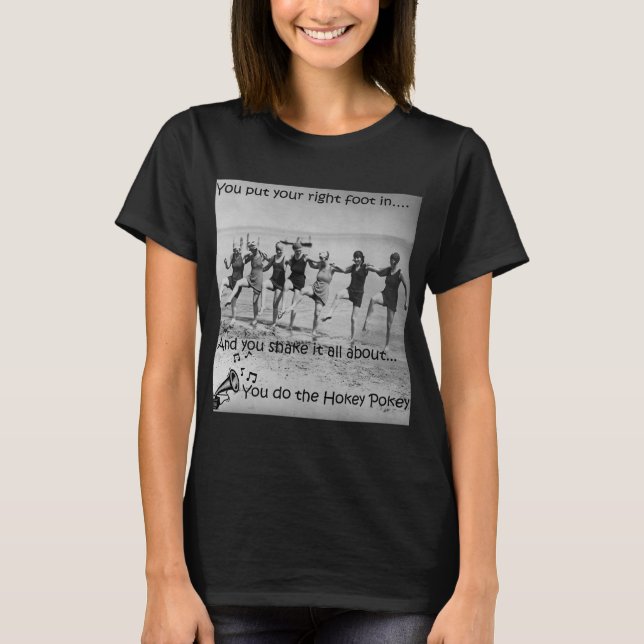 T-shirt Hokey Pokey (Devant)