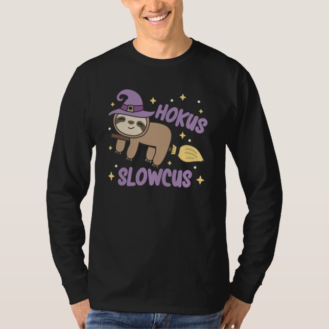 T-shirt Hokus Slowcus - Costume d'Halloween pour sorcière  (Devant)