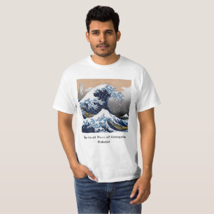 T-shirt Hokusai, "La Grande Vague de Kanagawa"