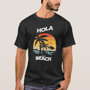 T-shirt Hola Beach Vacances été