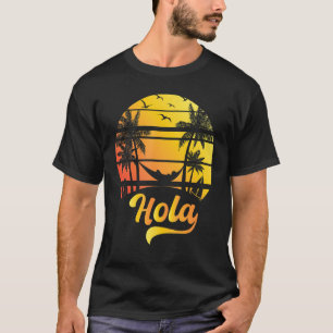 T-shirt Hola Beaches Vacances Été Hommes Femmes Ki