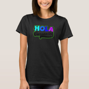 T-shirt Hola Cursantes Professeur d'espagnol