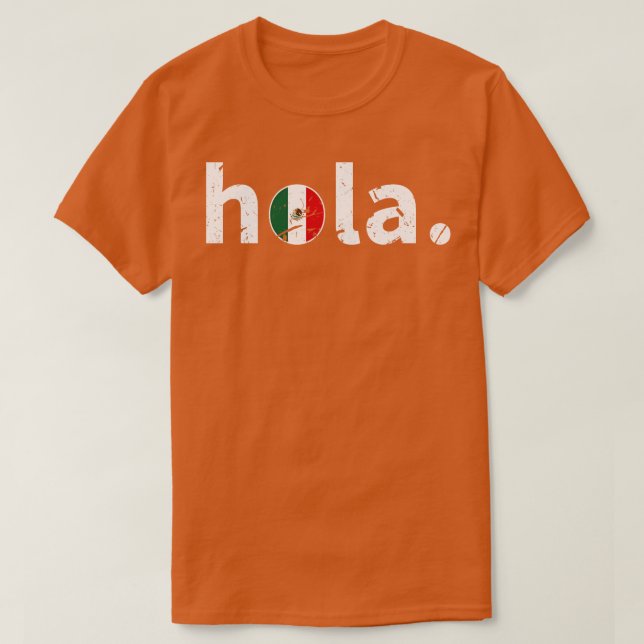 T-shirt Hola Mexicaine (Design devant)