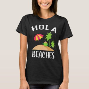 T-shirt Hola Plages De Cocotiers Dans Le Château Du Couche