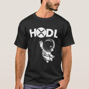 T-shirt Hold, Hodl XRP Ripple Lune Crypto Crypto