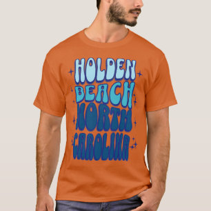 T-shirt Holden Beach Caroline du Nord Étoiles d'été 1