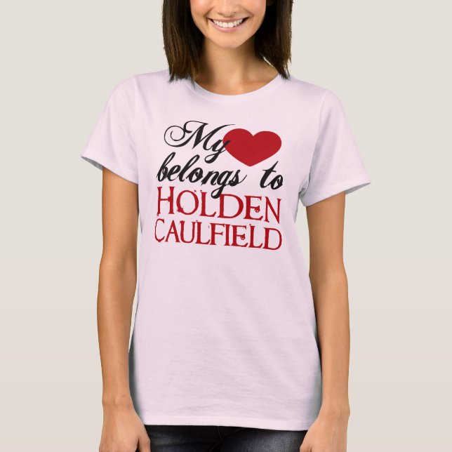 T-shirt Holden Caulfield Love (Devant)