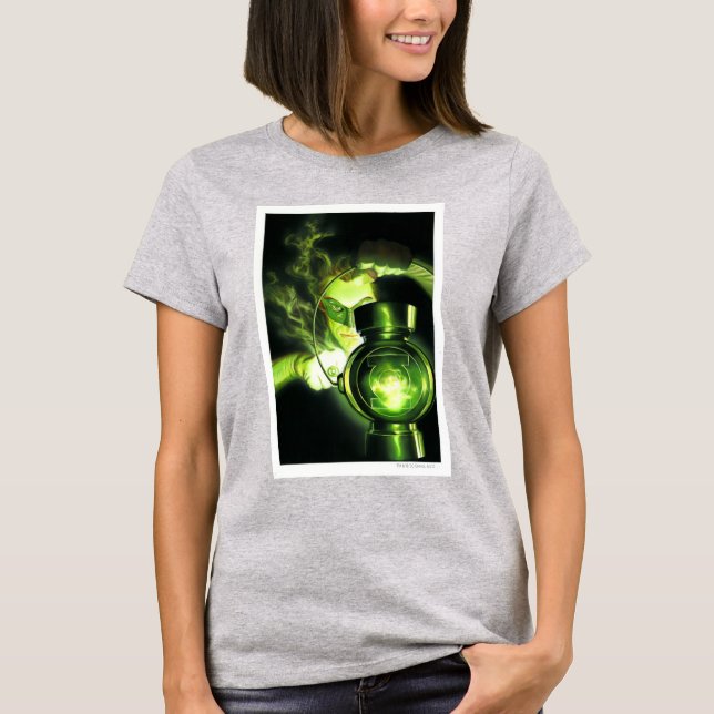 T-shirt Holding the Green Lantern (Devant)