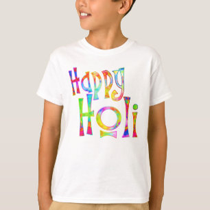 T-shirt HOLI HEUREUX ! - Écartez le message de Holi