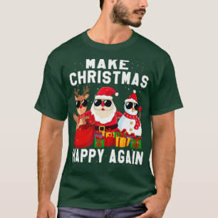 T-shirt Holiday 365 Rendre Noël heureux encore une fois Dr