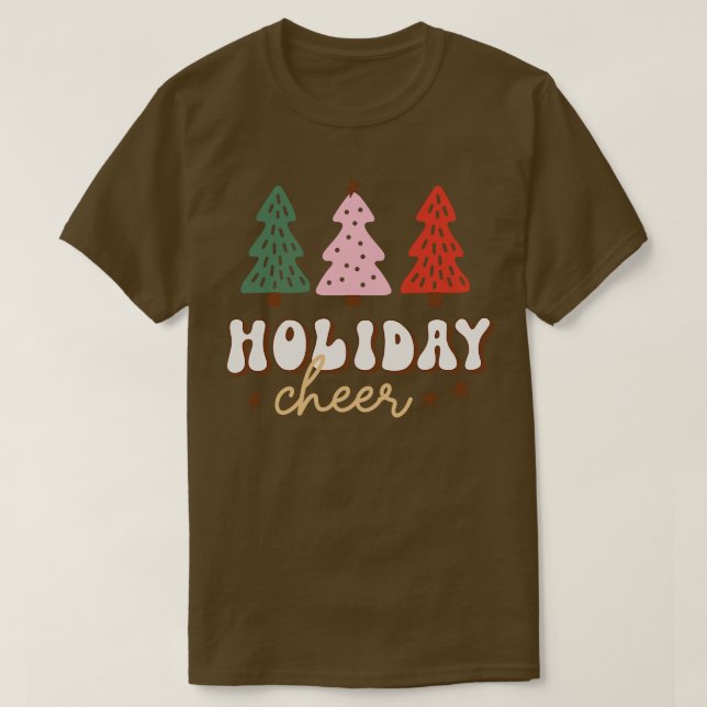 T-shirt Holiday Cheer (Design devant)