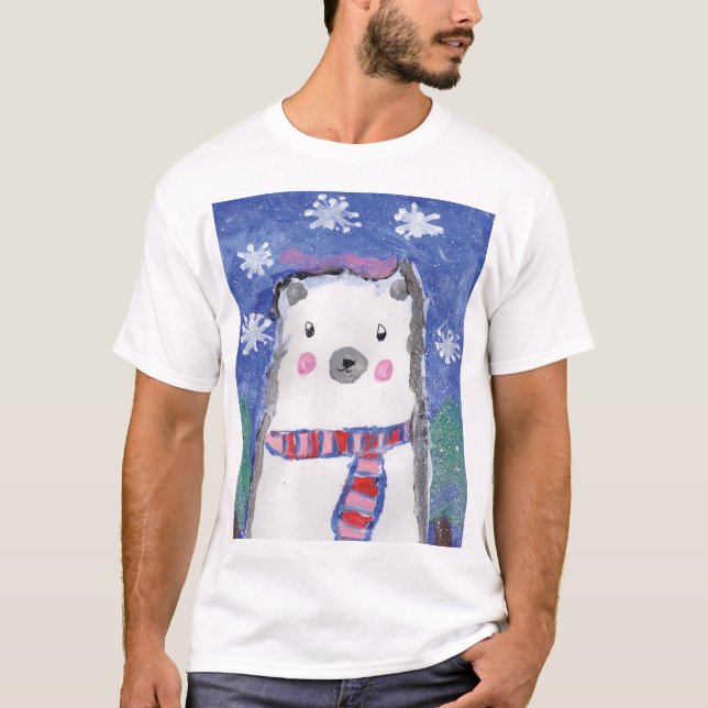 T-shirt Holiday Magic - Kids Art for CHOC (Devant)