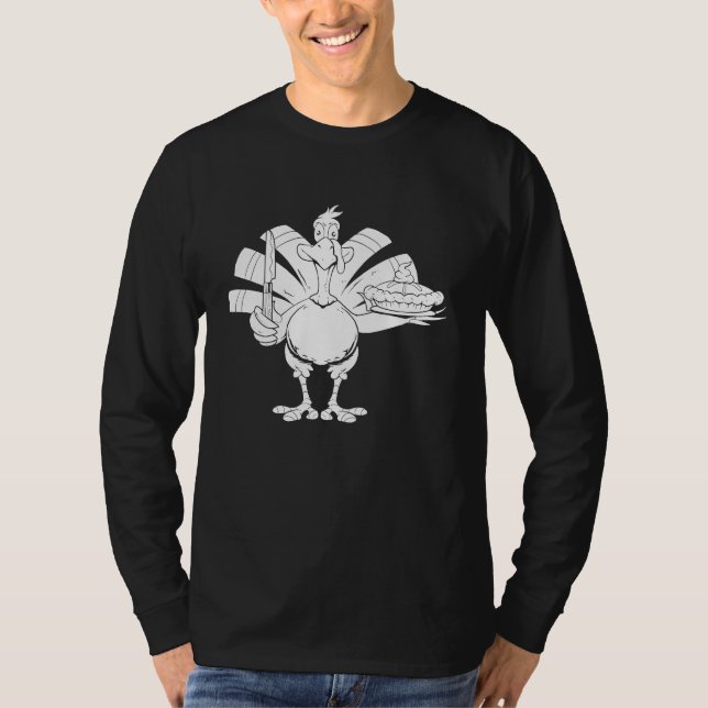 T-shirt Holiday  Turkey Thanksgiving (Devant)